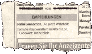 Kleinanzeige